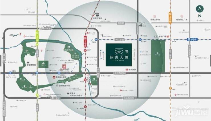 合肥中国铁建花语天境项目介绍：文脉传承再造城市精神地标(图3)